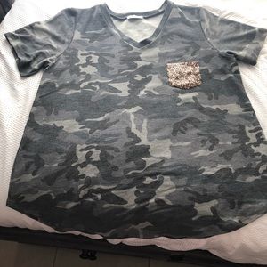 ChicSoul Don’t cross her tee in olive size 3X